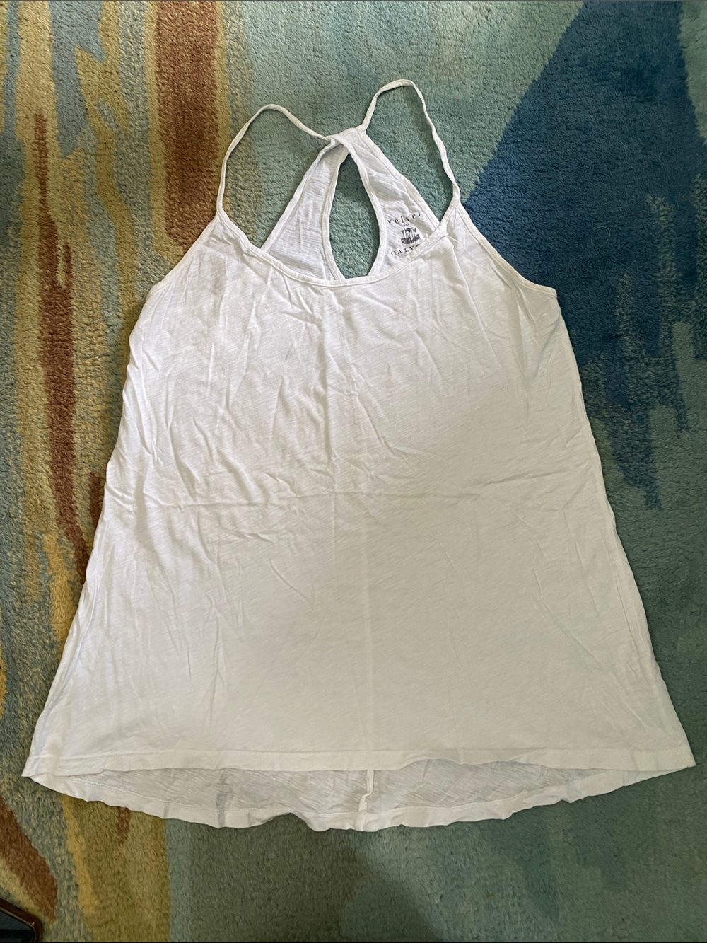 Calypso St. Barth White Racerback Camisole